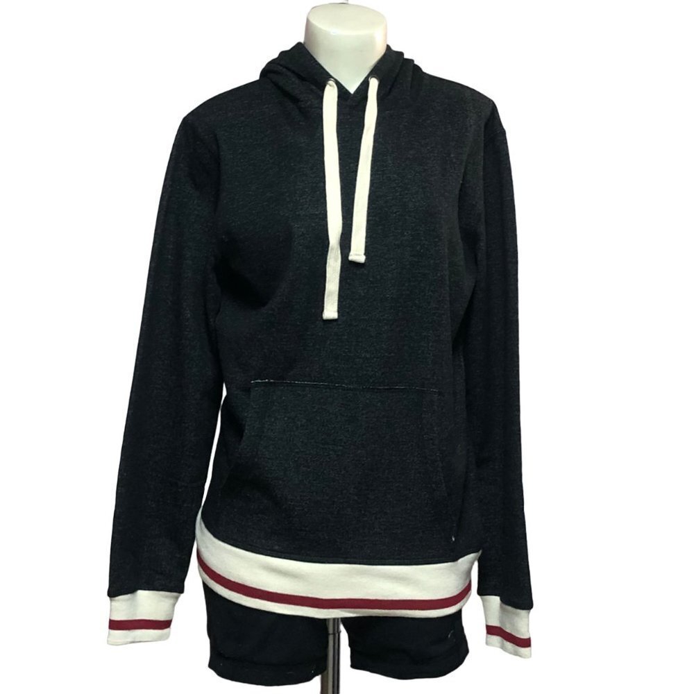 NWOT Cabin Fever Heather Dark Grey Pullover Men's Hoodie Size Small